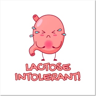 Lactose Intolerant Posters and Art